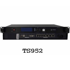 Linsn TS952 TS952PLUS sending box with four network ports support single double and full color led screen