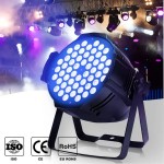 54 x 3w rgbw dyeing dance floor uplight stage lights glee cob main board led par light waterproof